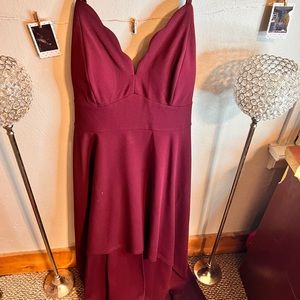David’s bridal petal dress